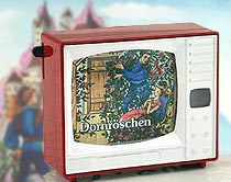 Dornrschen XL Souvenirklickfernseher