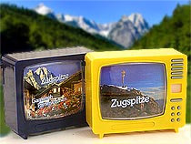 Zugspitze Souvenirklickfernseher