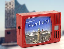 Hamburg Souvenirklickfernseher