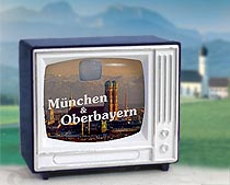 Mnchen und Oberbayern Souvenirklickfernseher