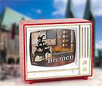 Bremen Souvenirklickfernseher